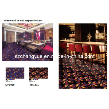 Wilton Wall to Wall PP Broad Loom Carpets for KTV